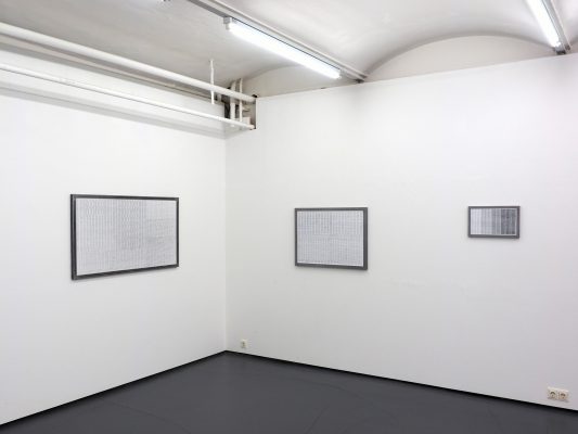 TEXT UND BILD I  Ausstellungsansicht Fotogalerie Wien