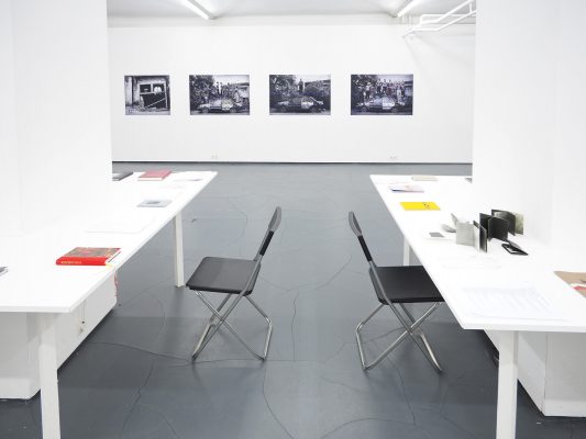 TEXT UND BILD II  Ausstellungsansicht Fotogalerie Wien