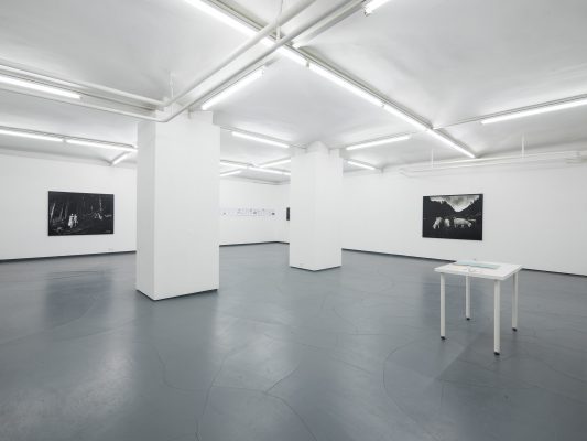 TEXT UND BILD III  Ausstellungsansicht Fotogalerie Wien 