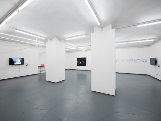 TEXT UND BILD III  Ausstellungsansicht Fotogalerie Wien 