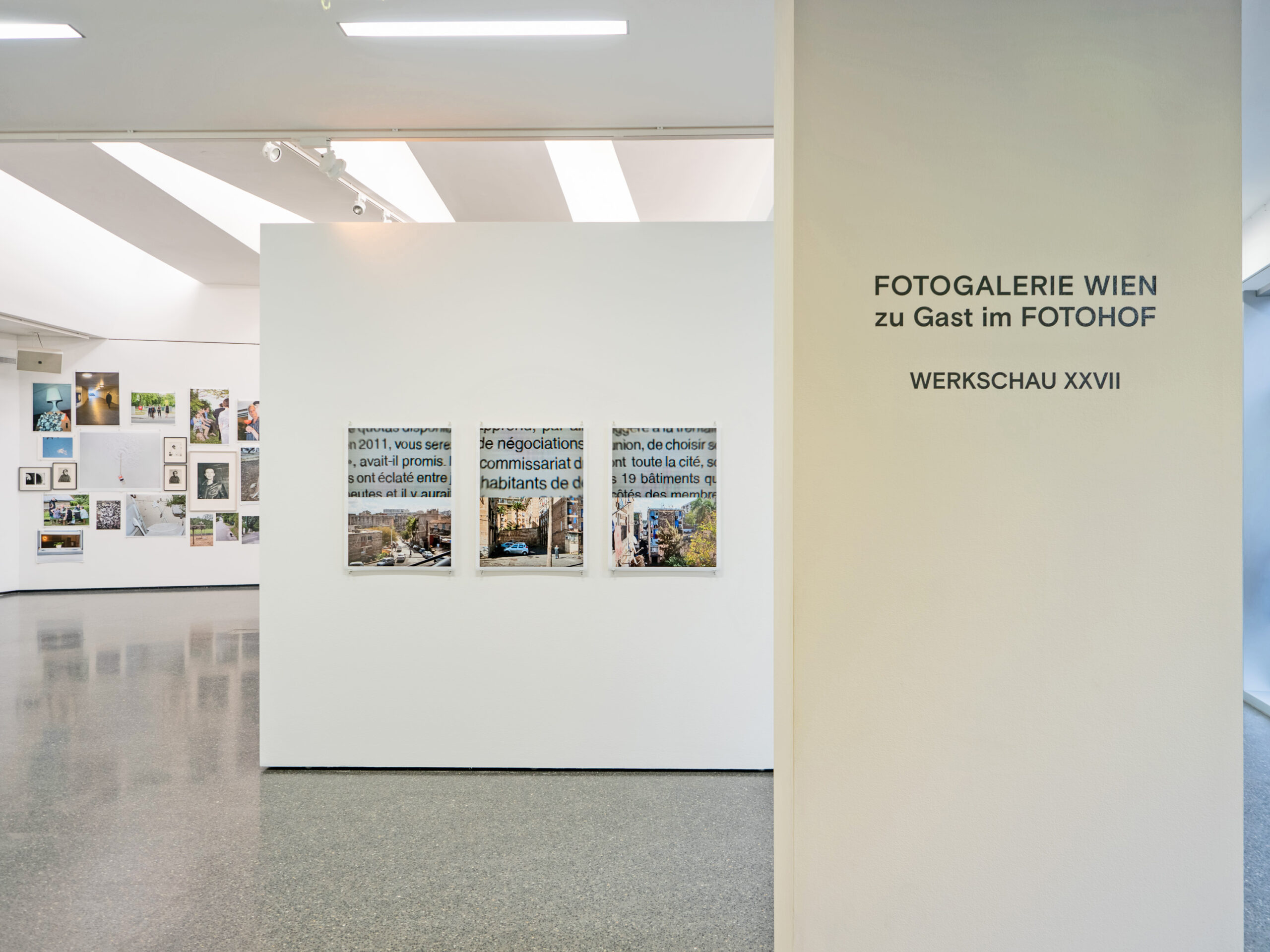 WERKSCHAU XXVII – CHRISTIAN WACHTER - FOTOGALERIE WIEN ON TOUR: FOTOHOF, SALZBURG