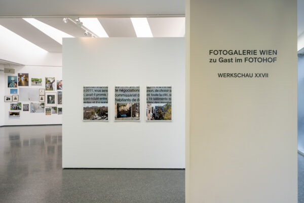 WERKSCHAU XXVII – CHRISTIAN WACHTER - FOTOGALERIE WIEN ON TOUR: FOTOHOF, SALZBURG