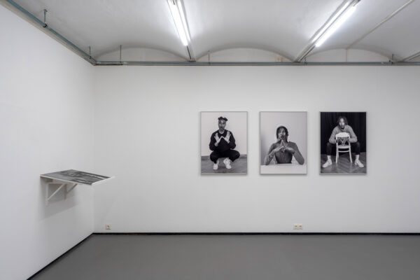 Ausstellungsansicht in der Fotogalerie Wien