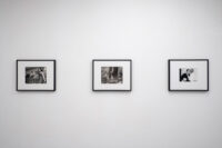 Ausstellungsansicht in der Fotogalerie Wien