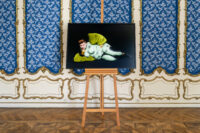 Ausstellungsansicht im Italienisches Kulturinstitut Wien