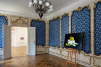 Ausstellungsansicht im Italienisches Kulturinstitut Wien