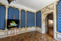 Ausstellungsansicht im Italienisches Kulturinstitut Wien