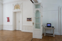 Ausstellungsansicht im Italienisches Kulturinstitut Wien