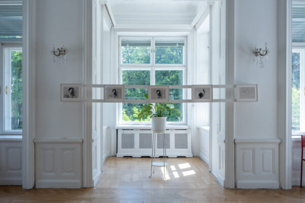 Ausstellungsansicht im Italienisches Kulturinstitut Wien