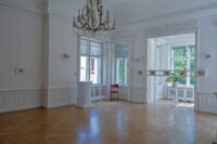 Ausstellungsansicht im Italienisches Kulturinstitut Wien