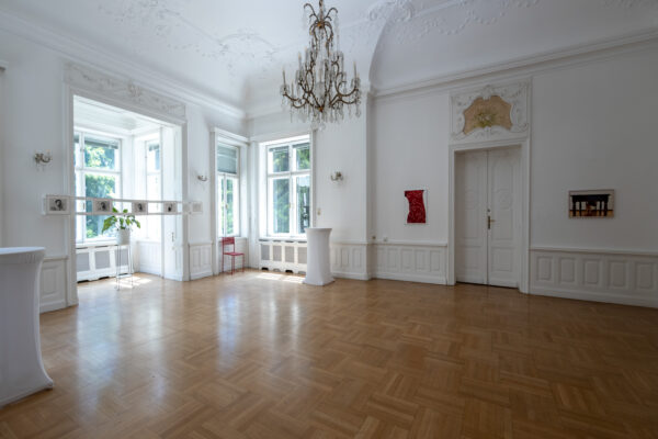 Ausstellungsansicht im Italienisches Kulturinstitut Wien