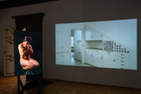 Ausstellungsansicht im Italienisches Kulturinstitut Wien